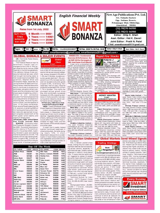 Title details for Smart Bonanza Financial Weekly English by New Age Publications Pvt. Limited - Available